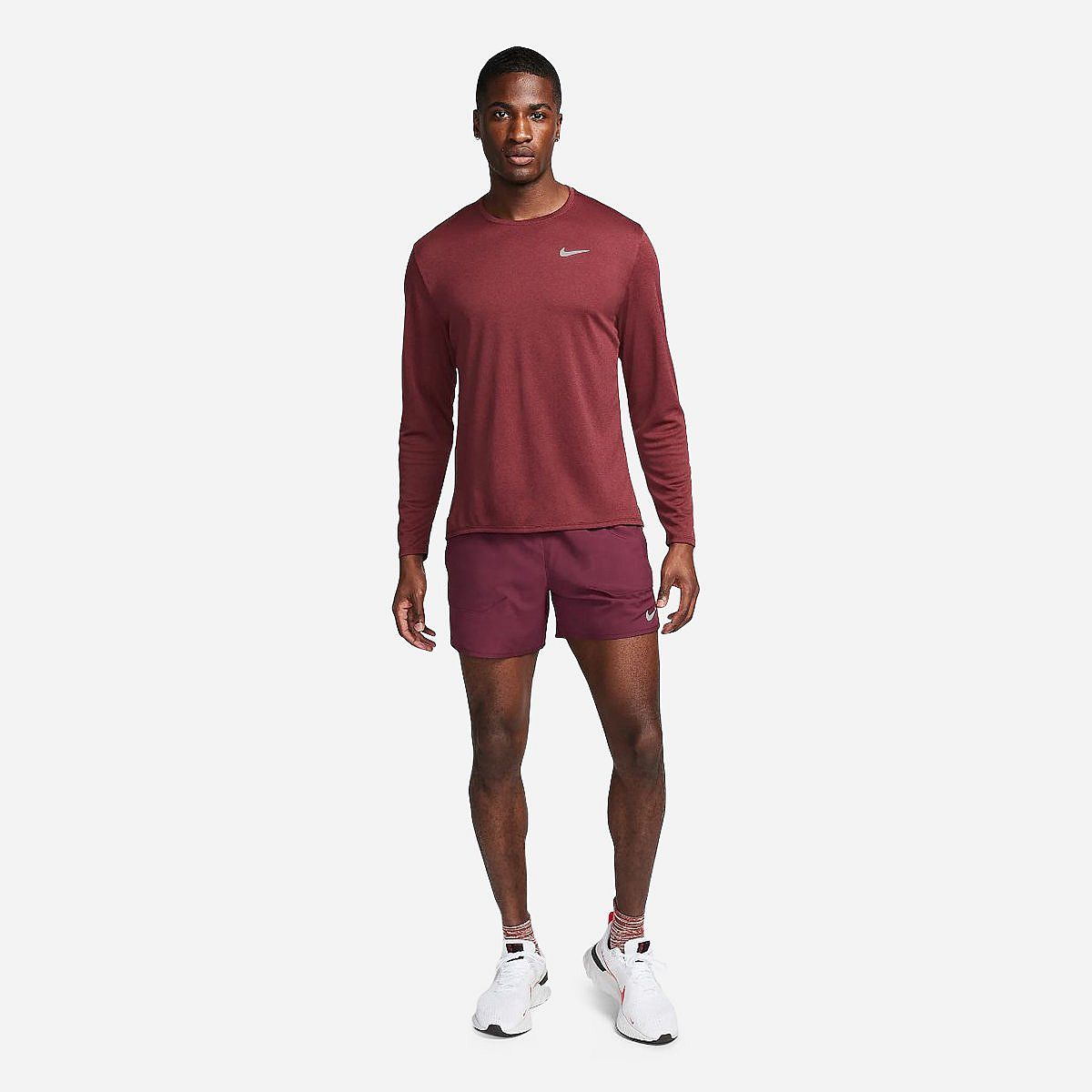 AN305968 Dri-fit Uv Miler Long-sleeve Heren