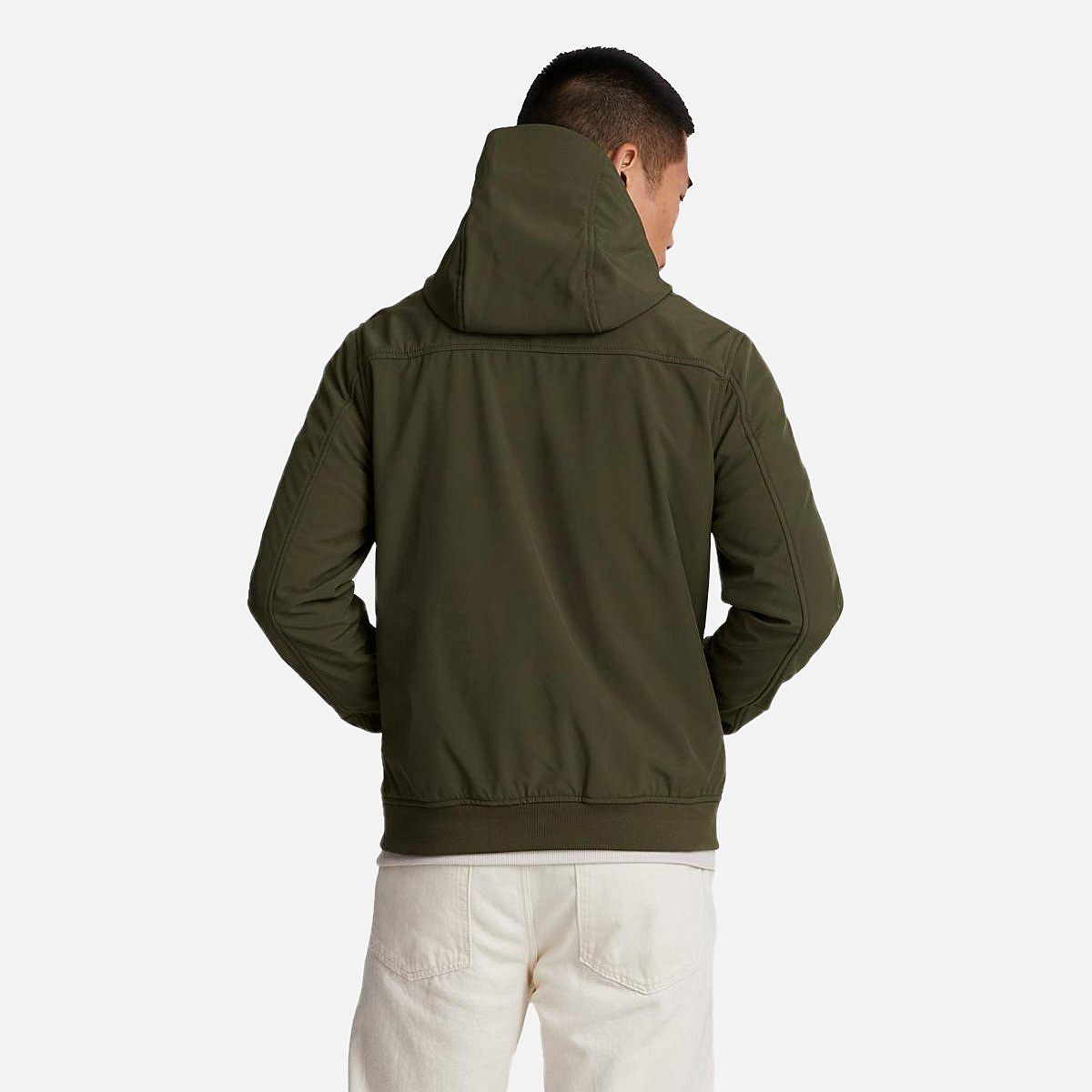 AN317304 Fleece Back Softshell Jack Heren