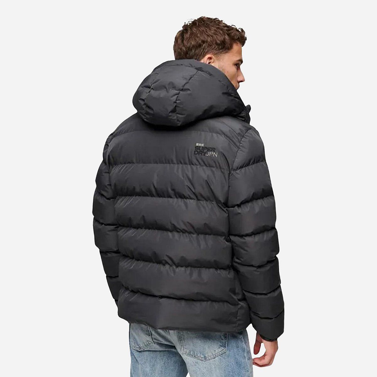 AN317673 Hooded Sports Puffer Jacket