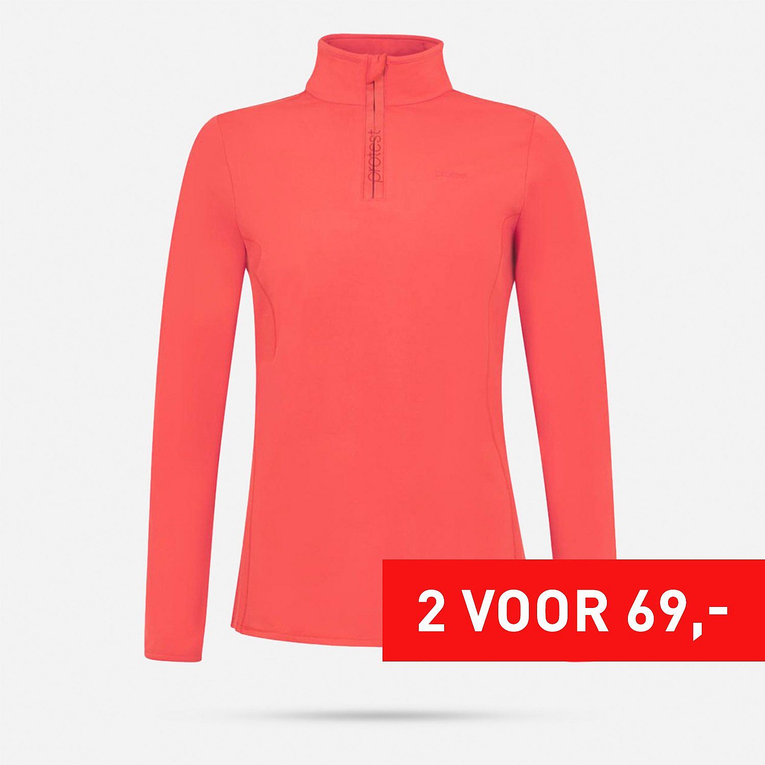 AN318588 Refabriz 1/4 Zip Top Ski Pully Dames