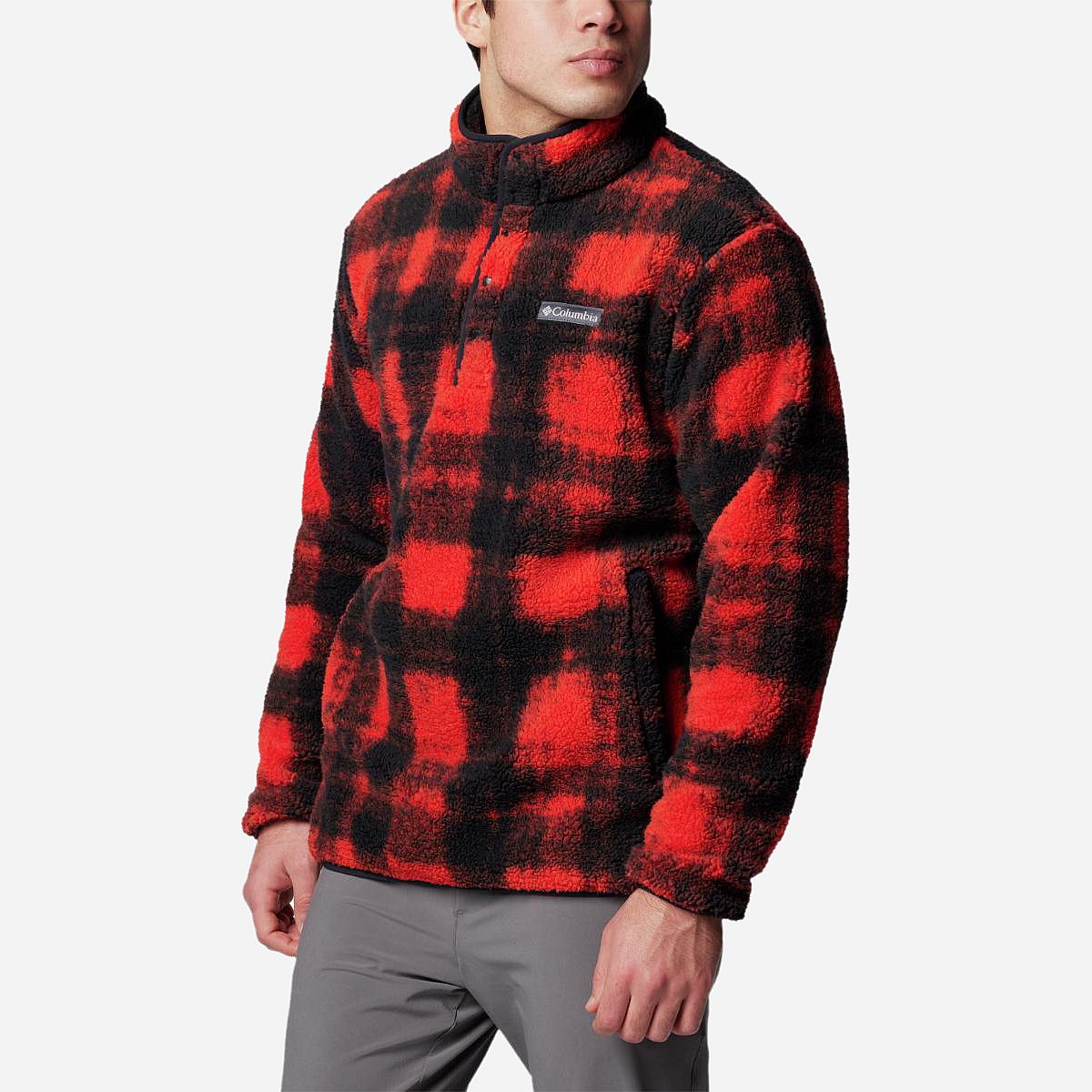 AN315792 Rugged Ridge Half Snap Fleece Heren