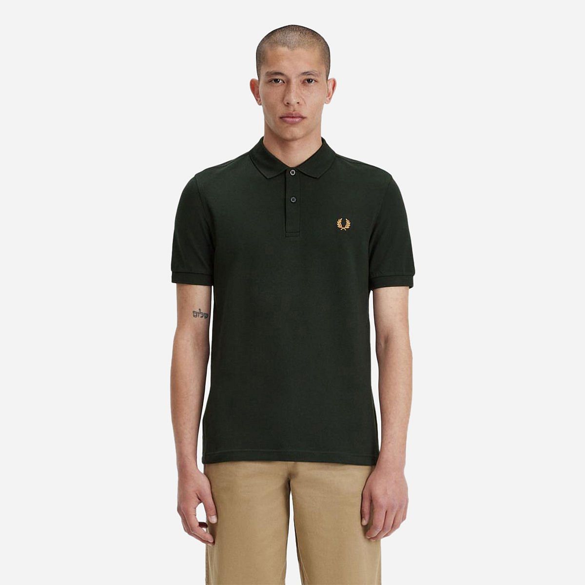 AN311685 Plain Polo Heren