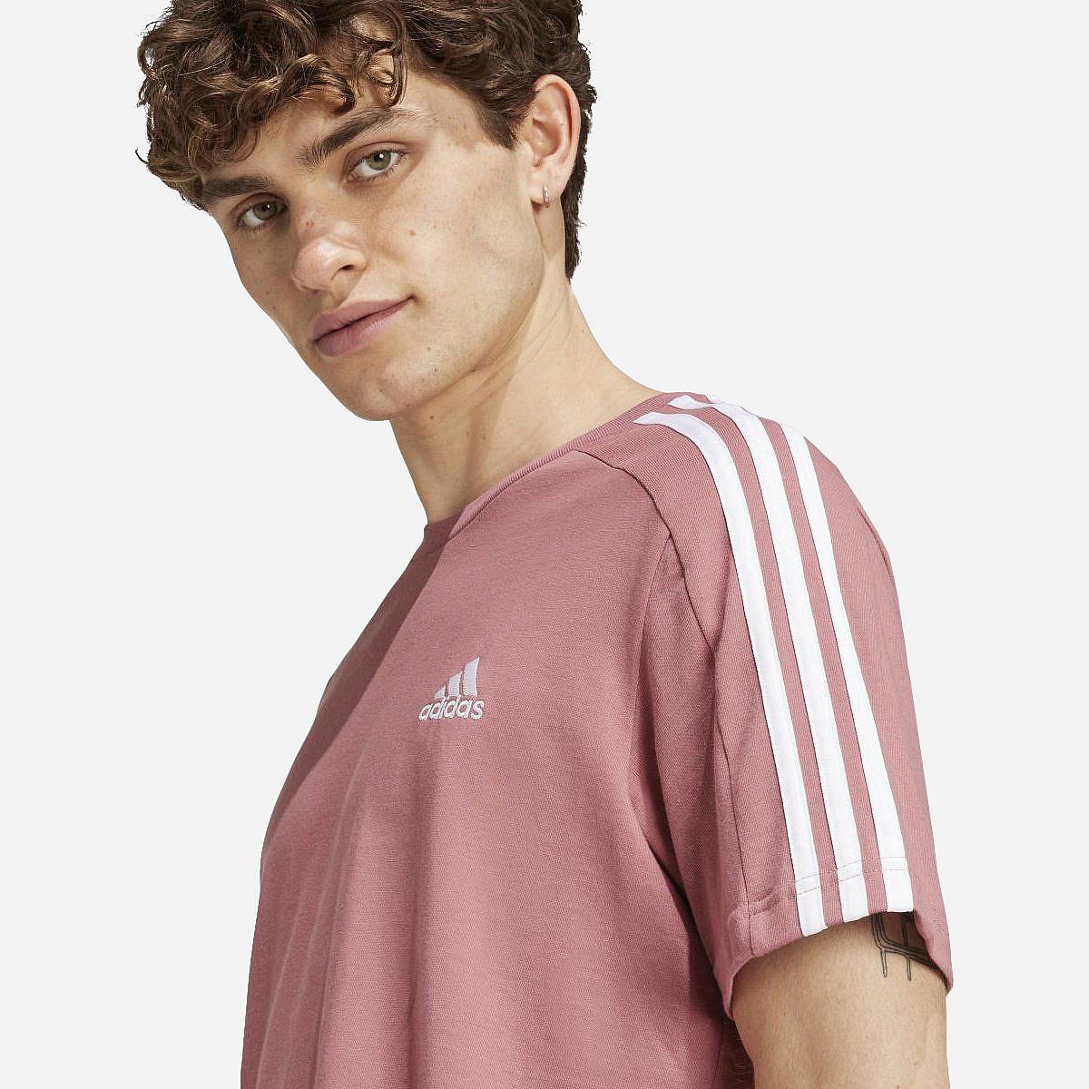 AN316204 Essentials Single Jersey 3-Stripes T-shirt Heren