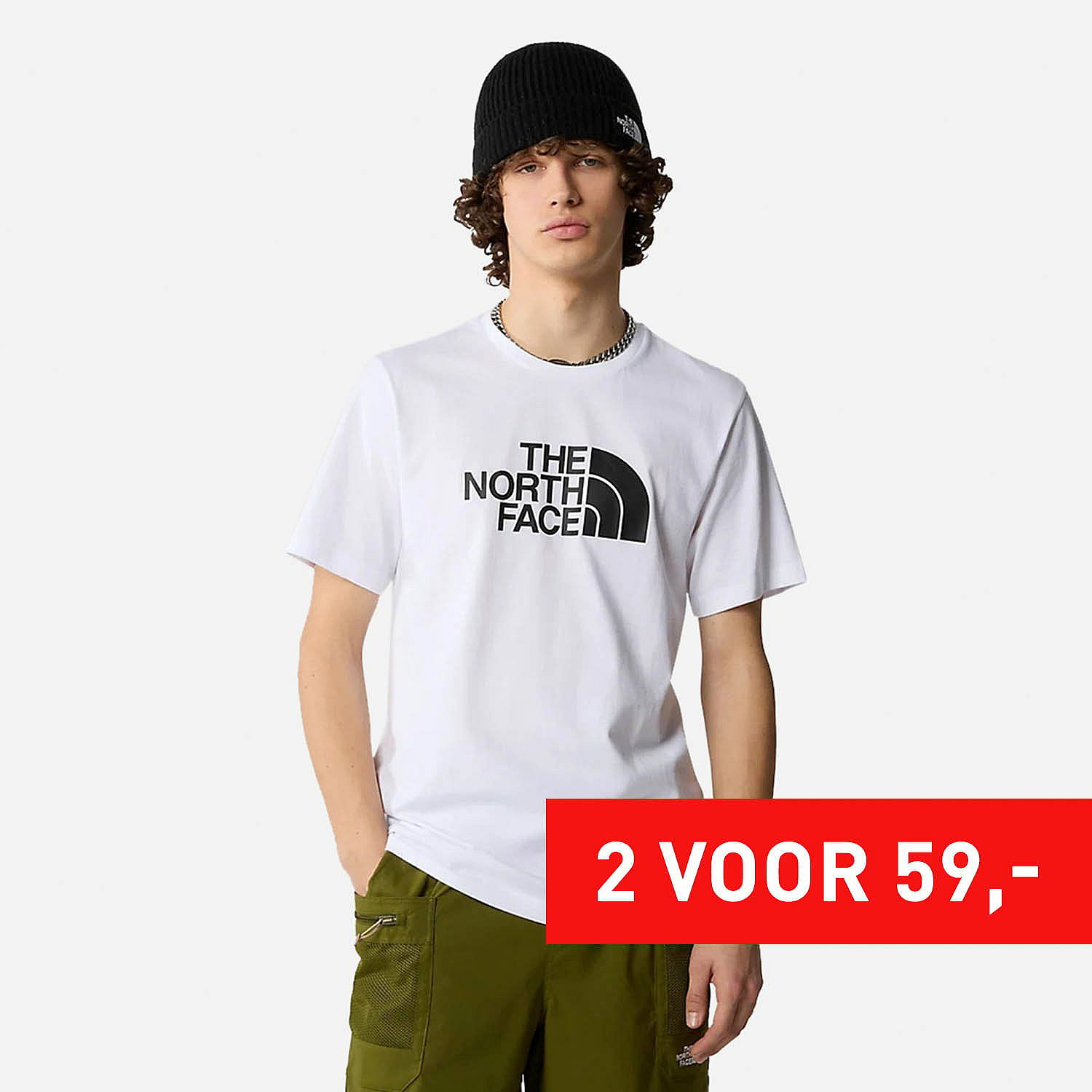 AN310048 S/S Easy T-Shirt Heren