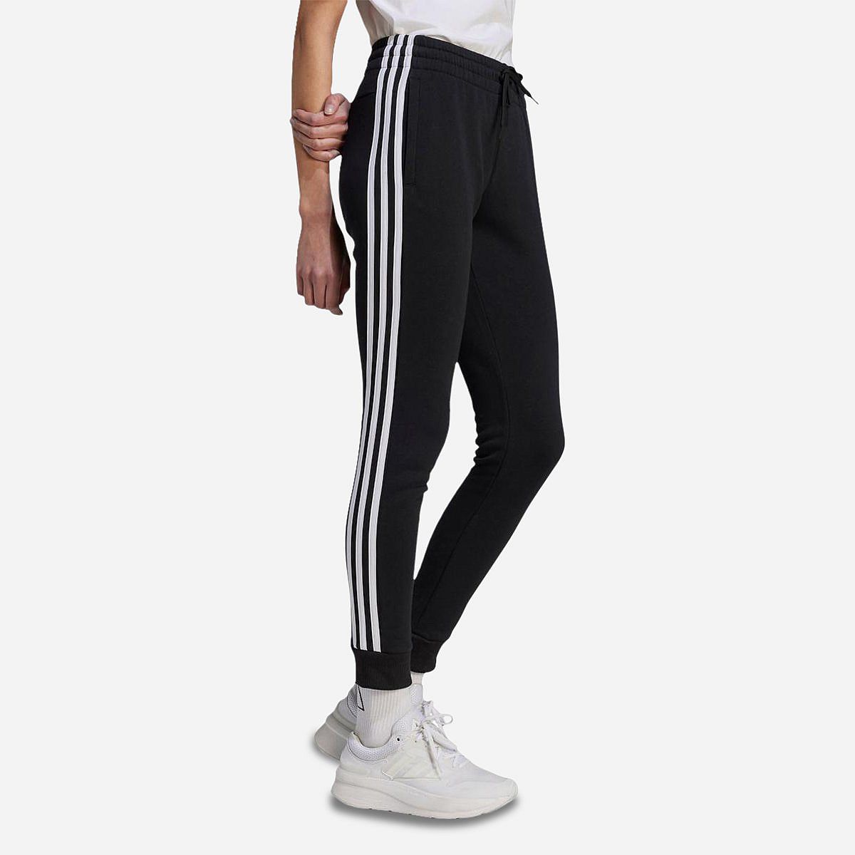 AN319882 Essentials 3-Stripes Fleece Broek Dames