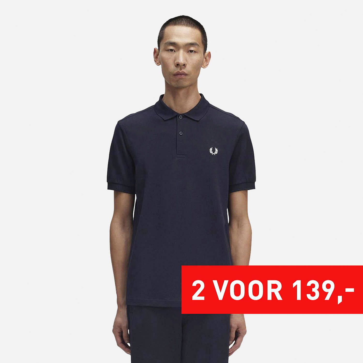 AN282350 Plain Polo Heren