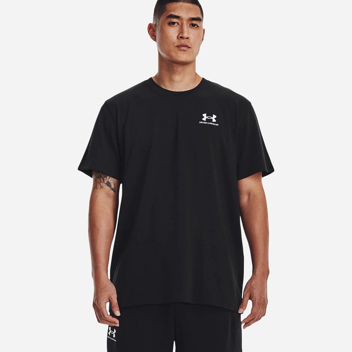 AN308050 Logo Embroidered Heavyweight Short Sleeve