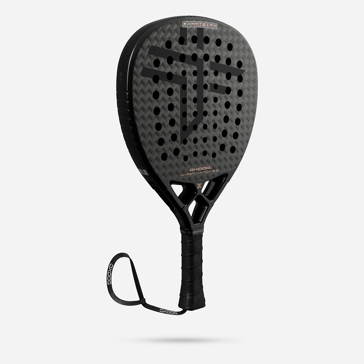 AN322273 Hyper Match 2.0 Powerribs Padelracket Senior