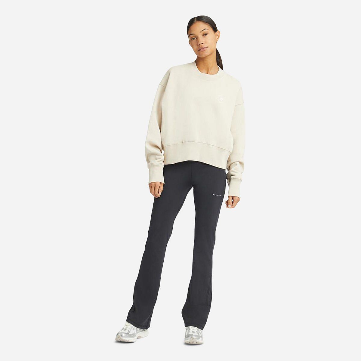 AN317468 Cotton Cropped Sweatshirt Dames