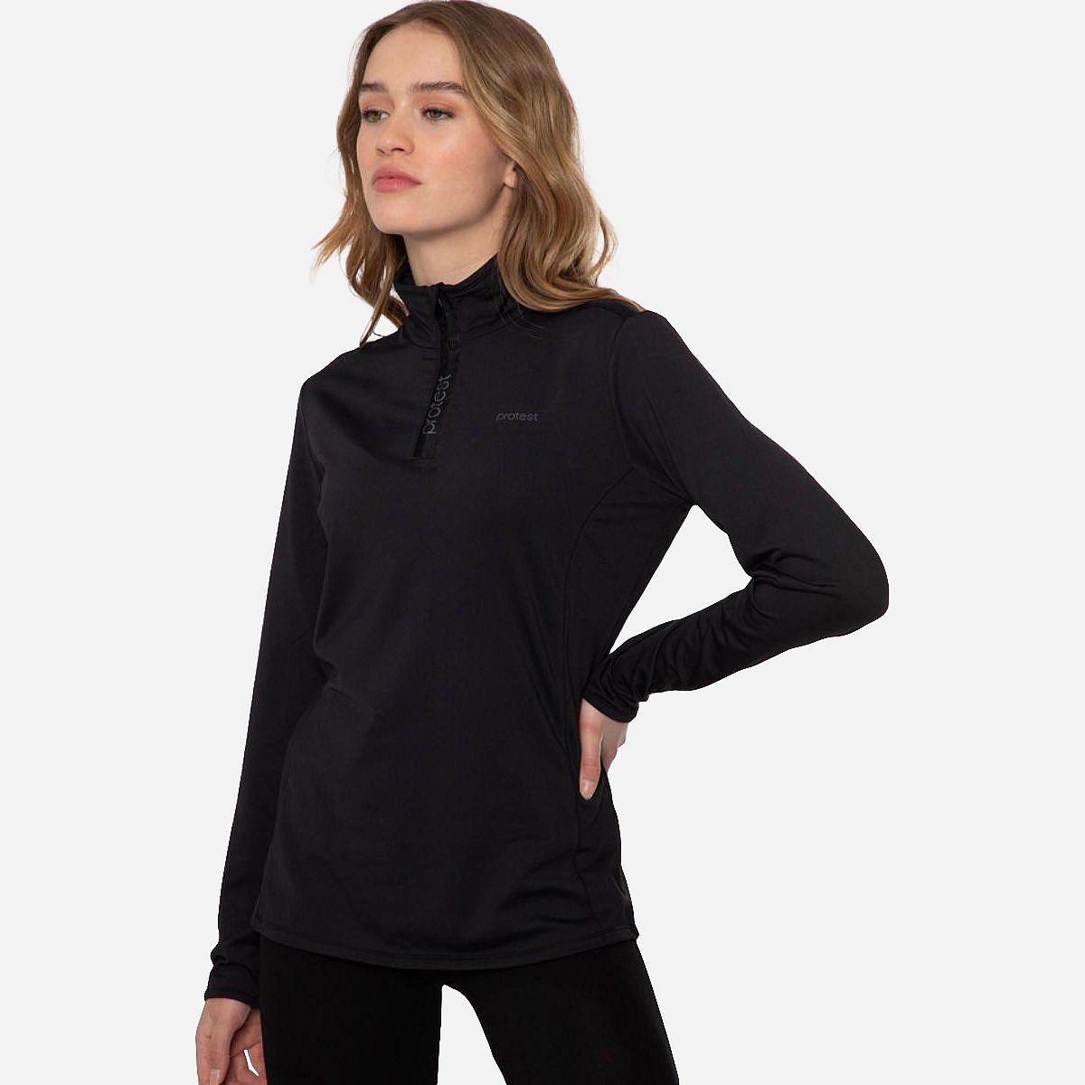 AN318586 Refabriz 1/4 Zip Top Ski Pully Dames