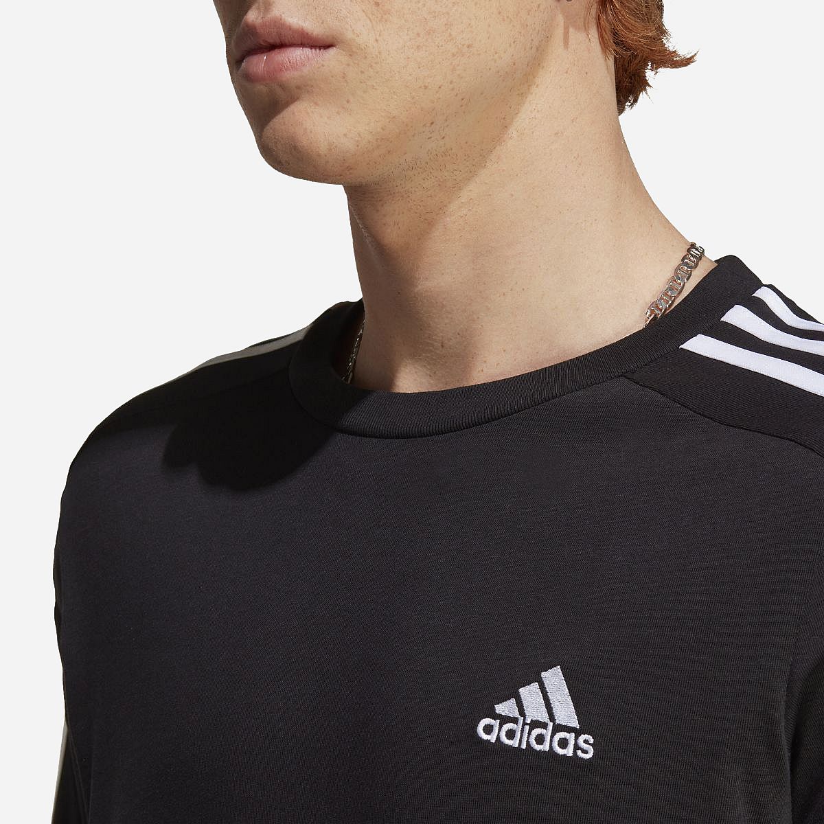 AN293173 Essentials Single Jersey 3-Stripes T-shirt