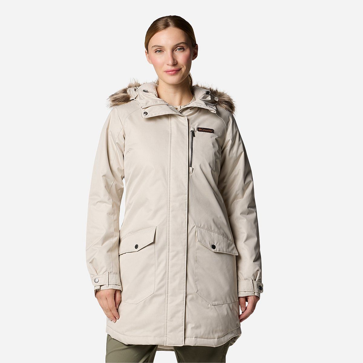 AN315744 Suttle Mountain Long Insulated Jacket Dames