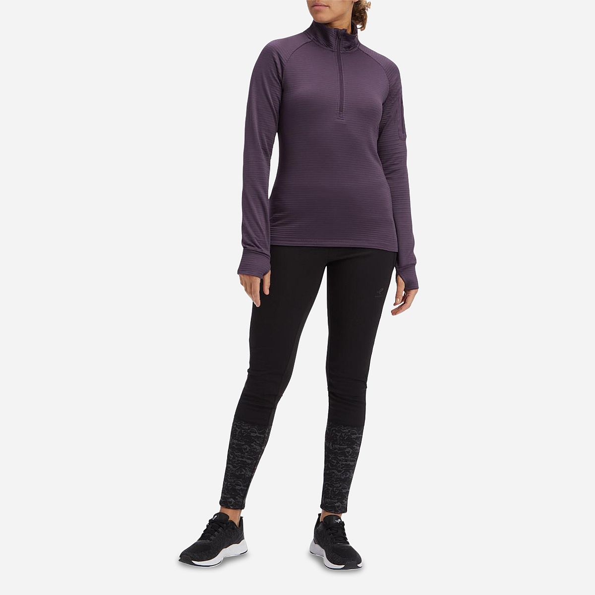 AN315246 Wilona Running 1/4 Zip Top Dames