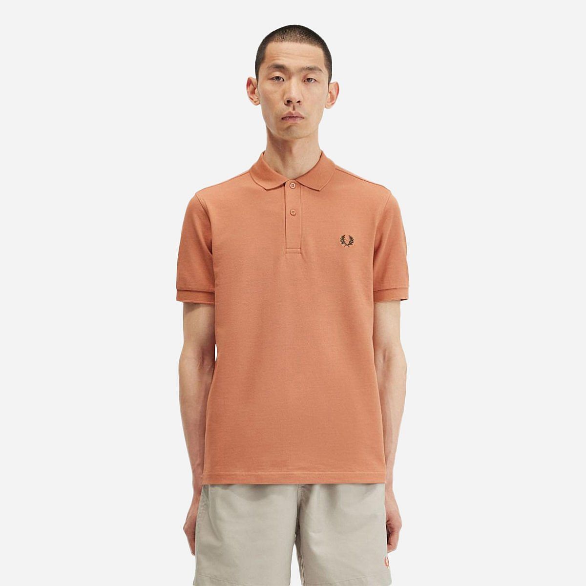 AN311684 Plain Polo Heren