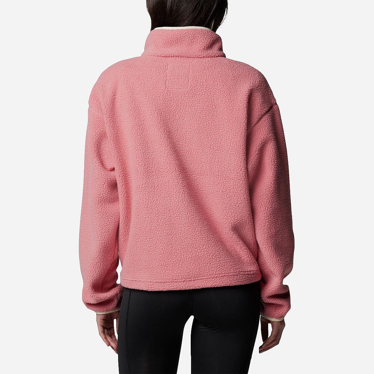 AN315825 Helvetia Ii Cropped Half Snap Fleece Dames