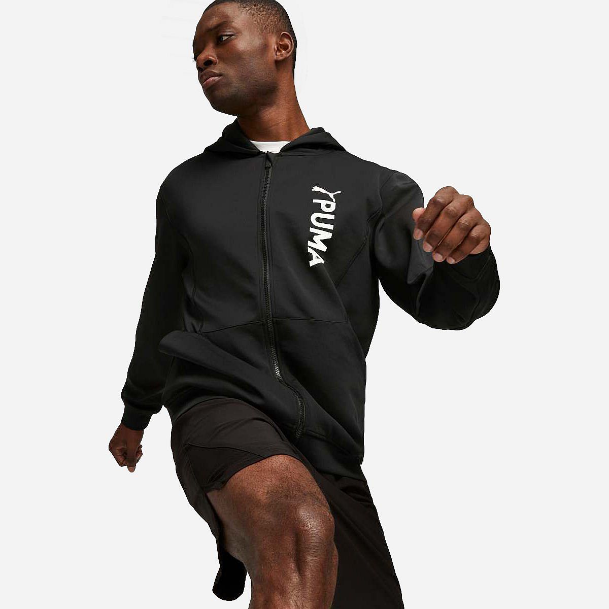 AN303311 Fit Double Knit FZ Hoodie