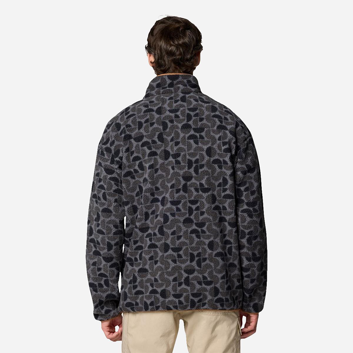 AN315830 Helvetia Ii Printed Half Snap Fleece Heren