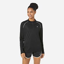 Asics Icon 1/2 Zip Long Sleeve Top Dames