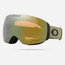 Oakley Flight Deck M Prizm Snow Sage Gold Iridium Ski Goggle Senior