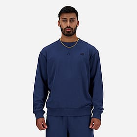 New Balance Athletics French Terry Crew Sweater Heren