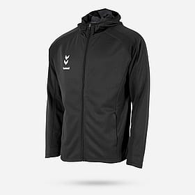 Hummel Ground Hooded Training Jacket Junior