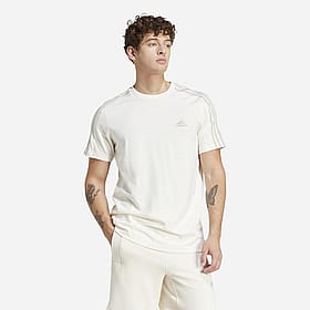 adidas Essentials Single Jersey 3-Stripes T-shirt Heren