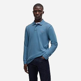 Hugo Boss Passerby Slim Fit Polo Lange mouw Heren