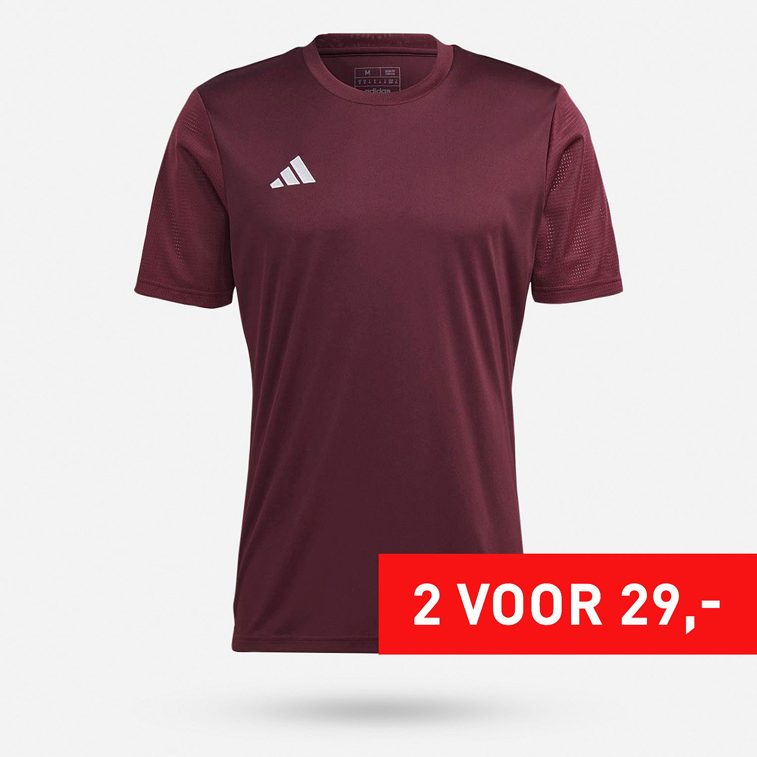 Adidas shirt heren rood online