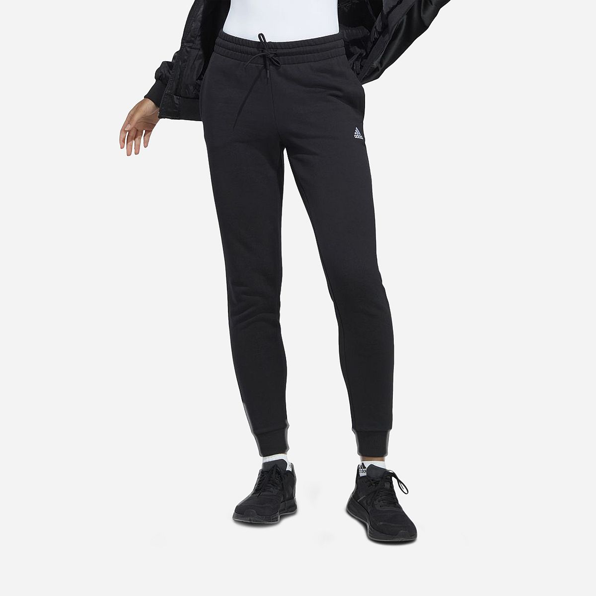 Essentials Linear French Terry Cuffed Broek voor Jouw Look Intersport Twinsport