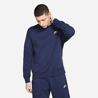 Nike Sportswear Club Fleece Crew Sweater Heren