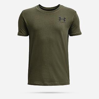 Under Armour Sportstyle Left Chest Shirt Junior