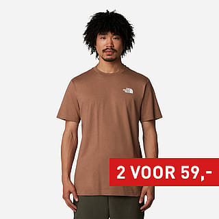 The North Face Short Sleeve Box T-Shirt Heren