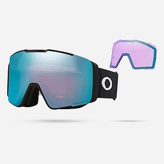 Oakley Line Miner Pro L Prizm Violet Iridium Ski Goggle Senior