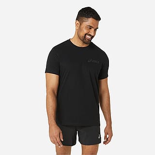 Asics Chest Logo T-Shirt Heren