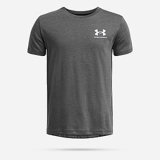 Under Armour Sportstyle Left Chest Shirt Junior