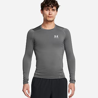 Under Armour HeatGear Armour Long Sleeve Compressie Shirt Heren