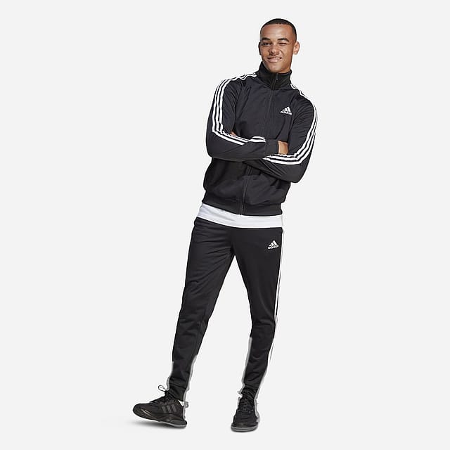 adidas Basic 3-Stripes Tricot Trainingspak Heren