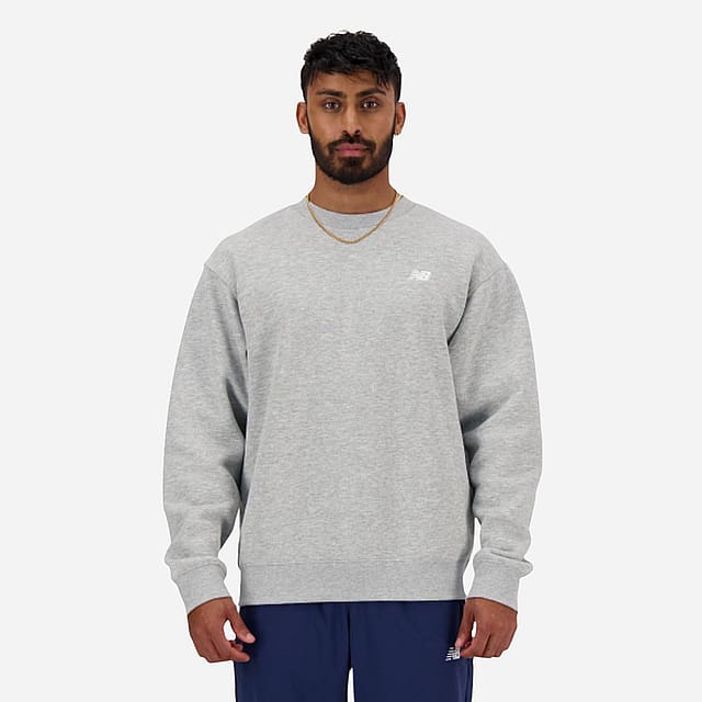 New Balance Sport Essentials Fleece Crew Sweater Heren