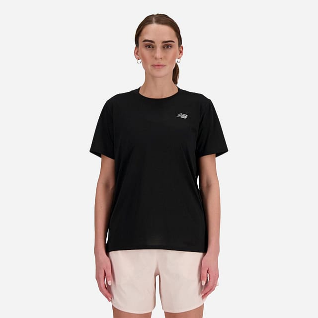 New Balance Se Poly Knit T-shirt Dames