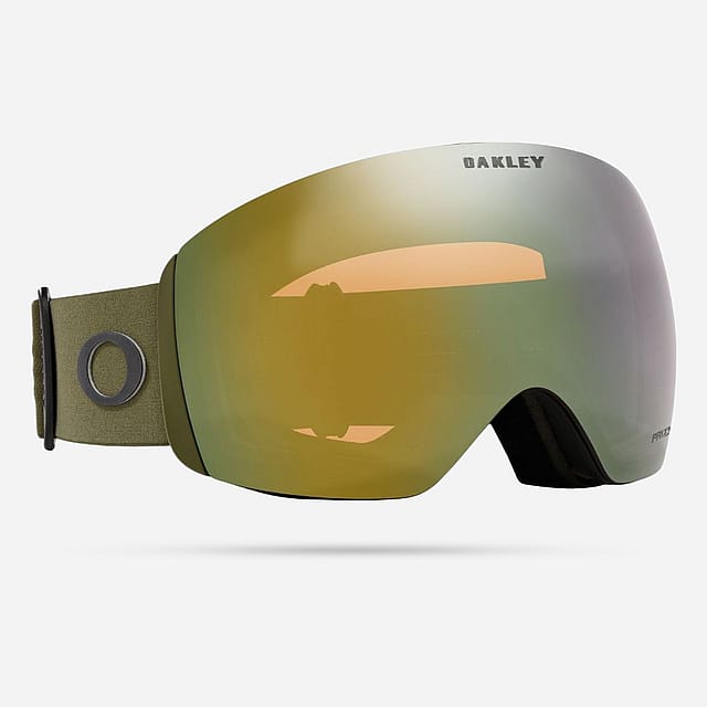 Oakley Fligth Deck L Prizm Sage Gold Iridium Ski Goggle Senior