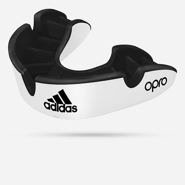 Adidas Hockey Opro Gen4 Silver-Edition Senior