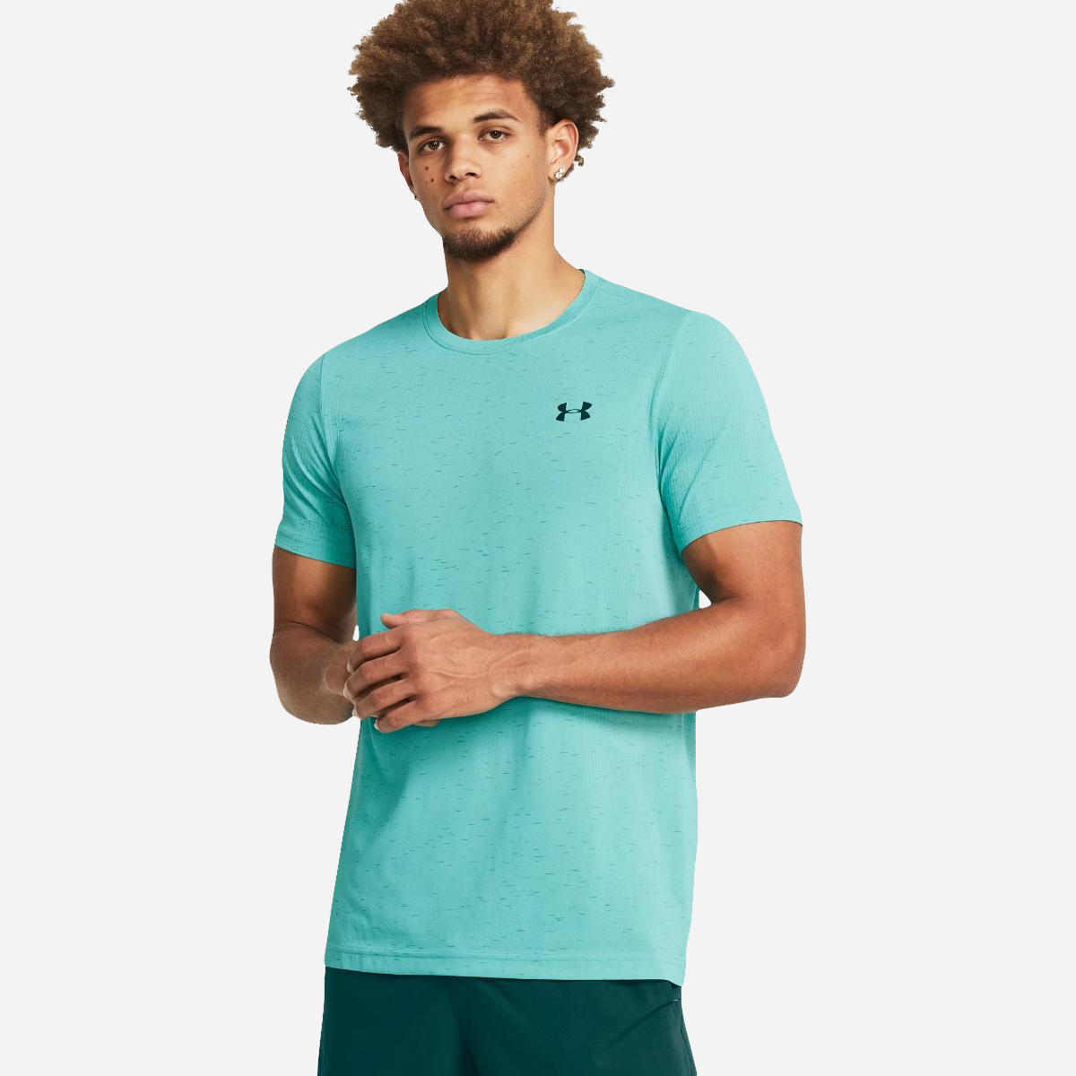 Under Armour Vanish Seamless T-shirt blauw Heren Heren