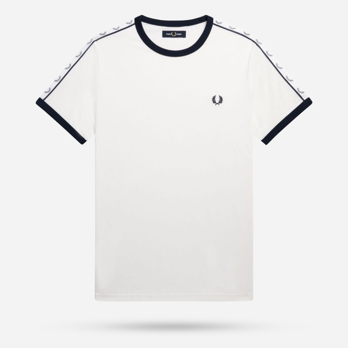 fred perry sports tape t shirt