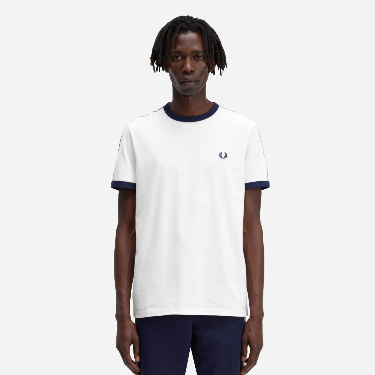 fred perry sports tape t shirt