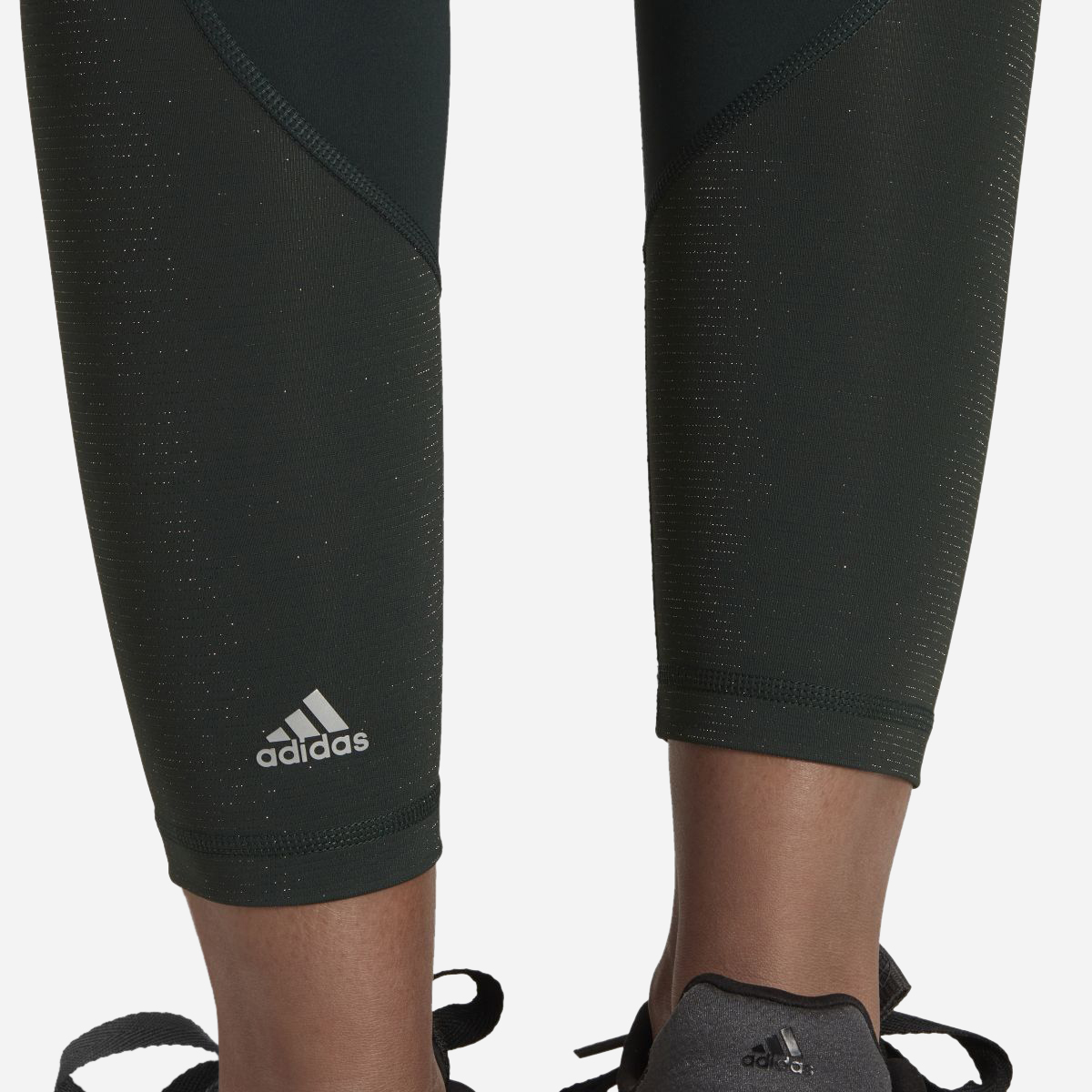 Adidas shop shiny leggings