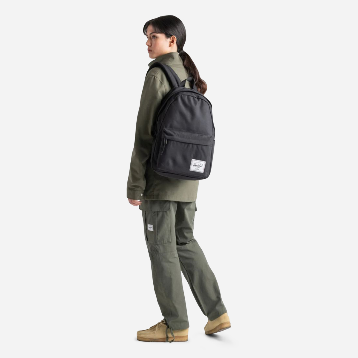 Herschel discount rugzak grijs