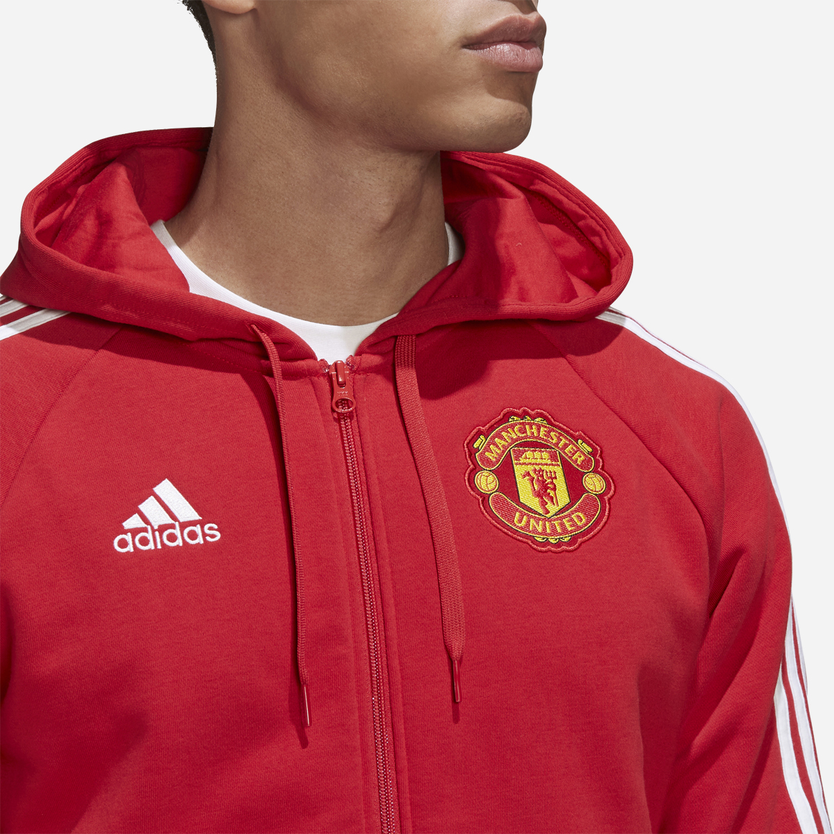 man united zip hoodie