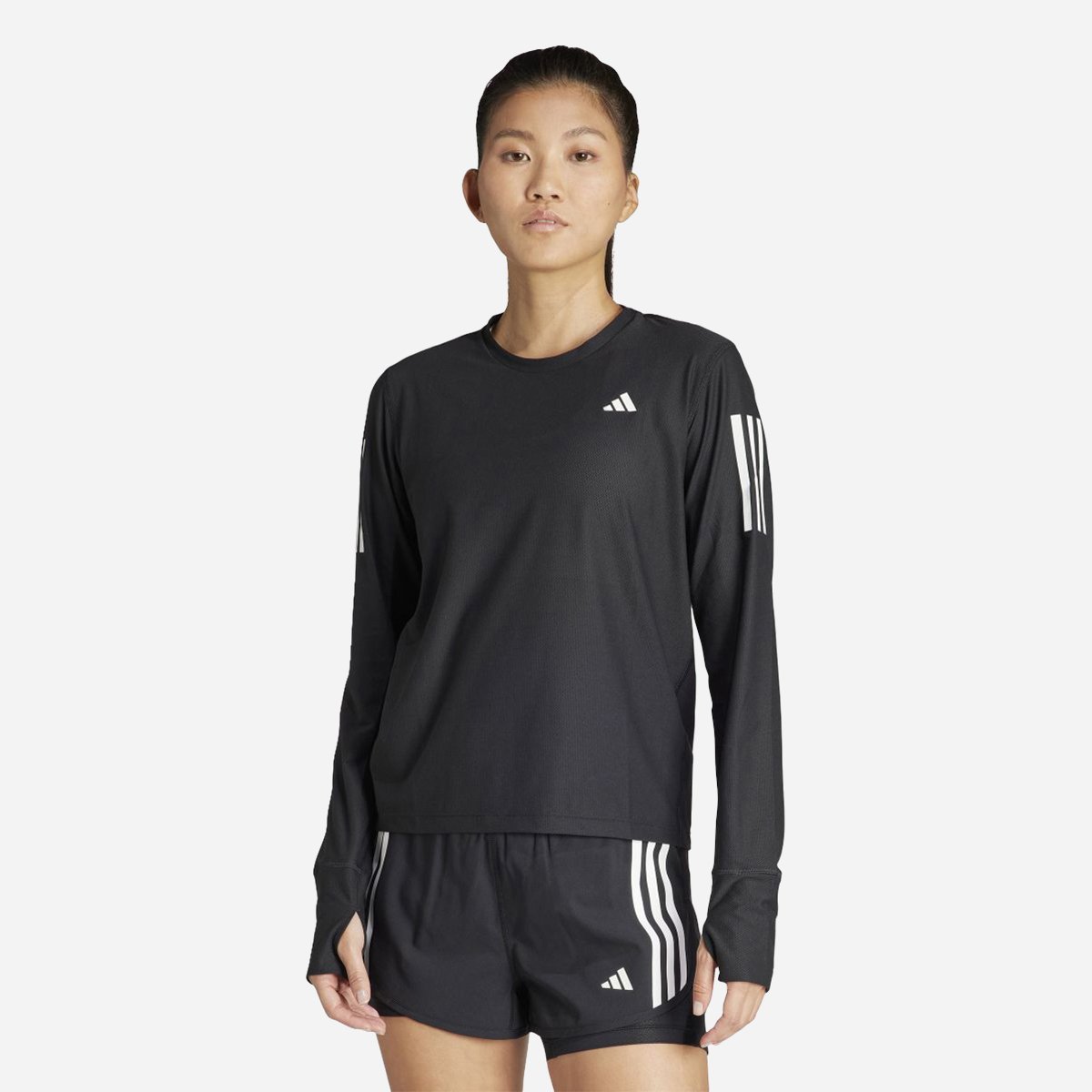 Adidas own the run long sales sleeve