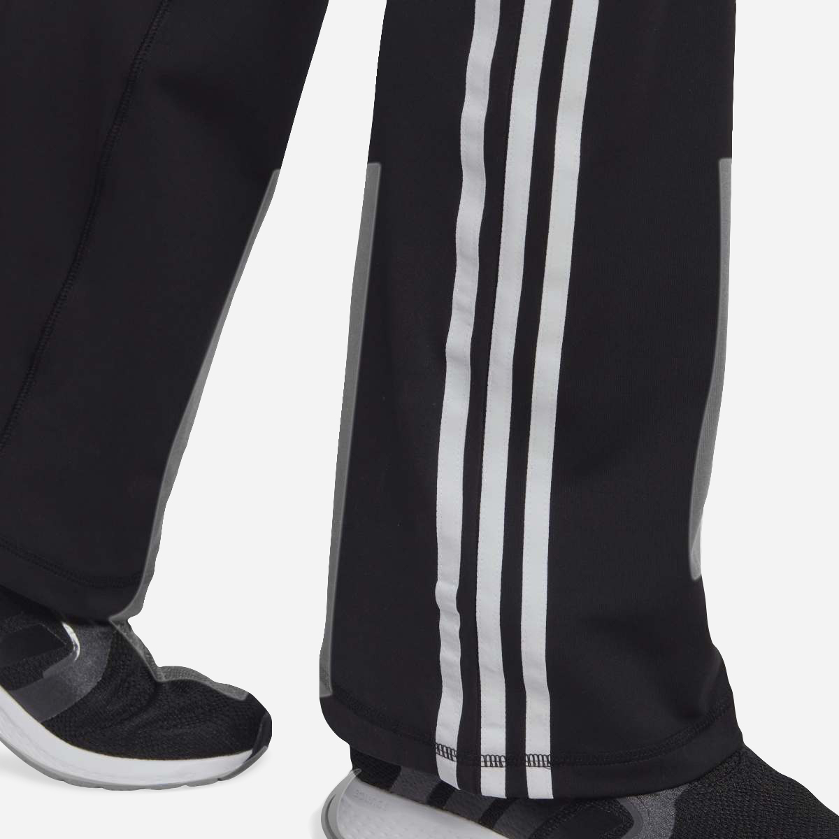 adidas High waist flared fit legging met split • Antraciet • de Bijenkorf