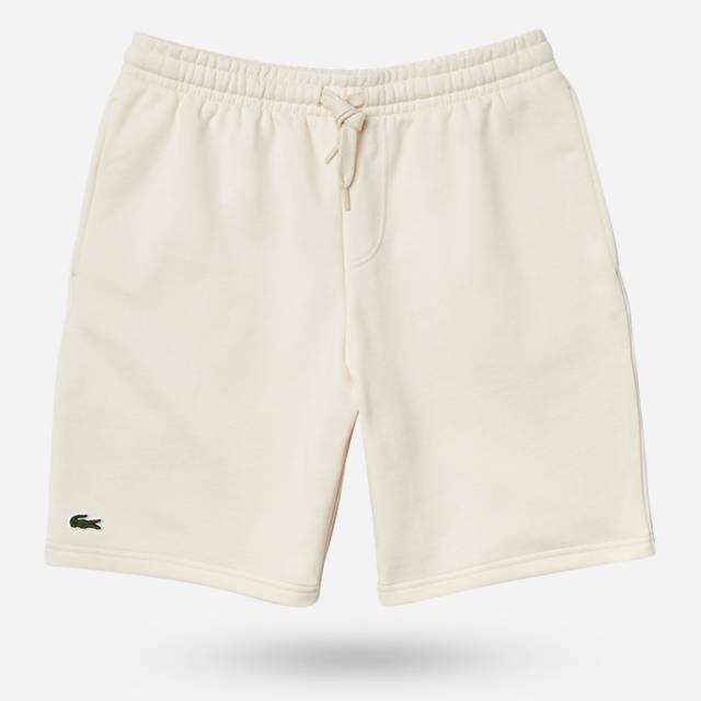 lacoste core fleece shorts